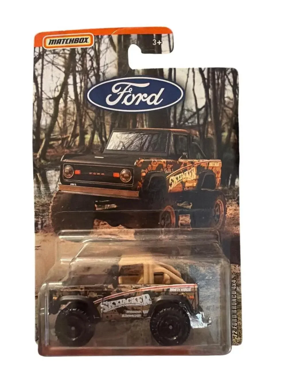 Matchbox 72 Ford Bronco 4X4 Skid Steer Die-Cast Toy Truck